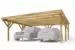 Carports holz holz pavillon