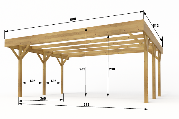 Weidehütte für Pferde 511x605