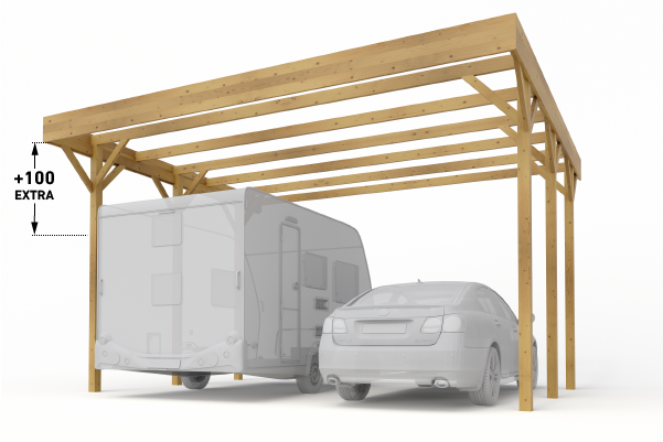 Doppelcarport Eco 512x598