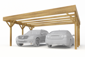 Doppelcarport Eco 511x605 cm