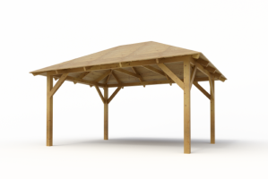 Holz-Pavillon Ibiza 365x465 cm