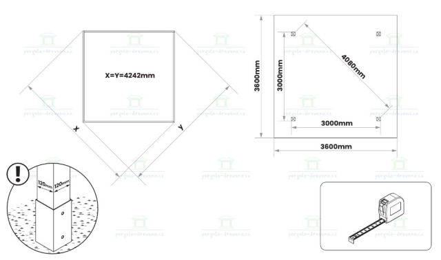Holz-Pavillon Kreta 300x300