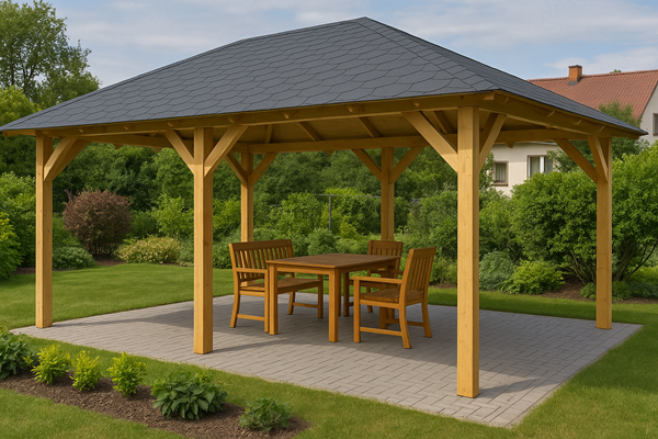 Holz-Pavillon Viktoria L 290x540