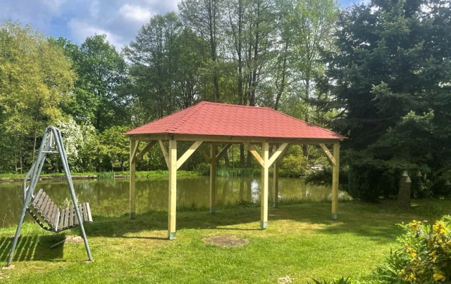 HolzPavillon Viktoria 290x490 cm