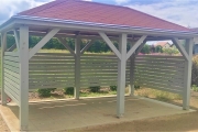 Holz-Pavillon Viktoria 290x490 cm