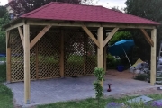 Holz-Pavillon Viktoria 290x490 cm
