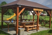 Holz-Pavillon Viktoria 290x490 cm