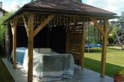 Holz-Pavillon Viktoria 290x490 cm