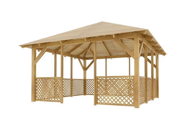 Holz-Pavillon Kuba L+Ester90 400x400