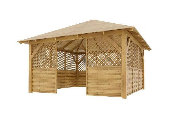 Holz-Pavillon Kuba L+Rimini 400x400