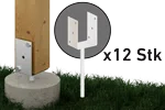 U-Pfostenträger 12 Stück (+ 156 €)