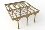 Version - C (Rahmen + Dachlatten) Artikelnummer: 802 10L (+ 300 €)