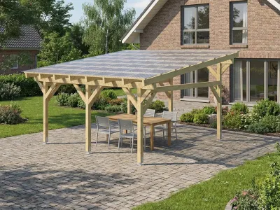 <span class="jp_product_title">Freistehender Holzpavillon „Classico BSH“ 450x450</span>