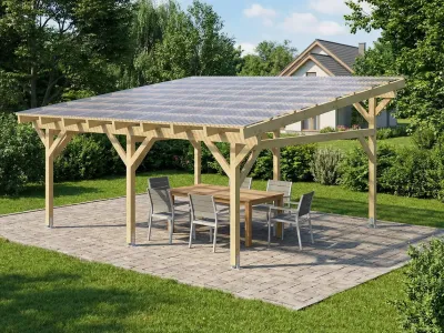 <span class="jp_product_title">Freistehender Holzpavillon „Classico BSH“ 550x500</span>