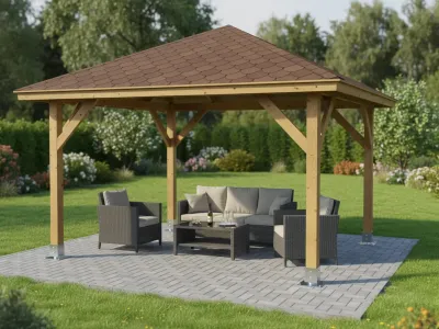 <span class="jp_product_title">Holz-Pavillon Sicílie 330x330</span>