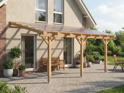 <span class="jp_product_title">Terrassenüberdachung Classico 450x350 BSH</span>