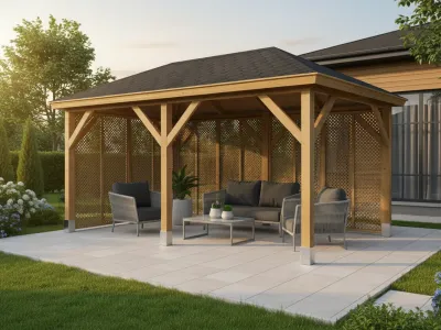 <span class="jp_product_title">Holz-Pavillon Viktoria+Milano 270x470</span>