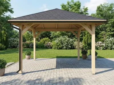 <span class="jp_product_title">Holz-Pavillon Sicílie 330x330 Premium</span>