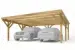 Carports holz holz pavillon