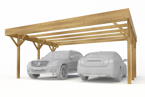 Doppelcarport Eco 512x598