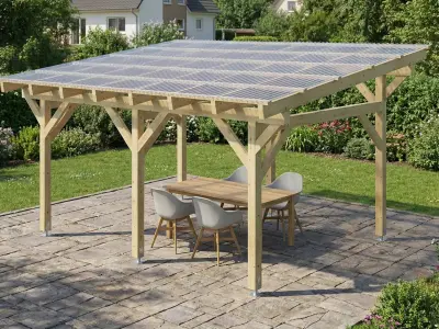 <span class="jp_product_title">Freistehender Holzpavillon „Classico BSH“ 450x300</span>